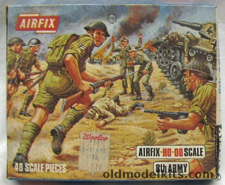 Airfix 1/72 British 8th Army  2nd Logo, S9-69 plastic model kit